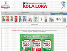 Tablet Screenshot of krazykolaloka.com.mx